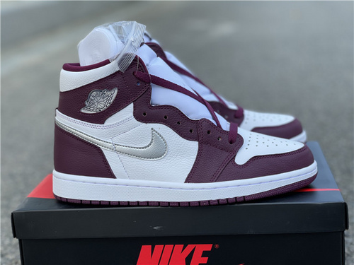 Original version_ Air Jordan 1 High OG _Bordeaux_ Bordeaux Ordo_ 555088-611_ full code shipment 36-40 --- 47.5-a434f6cd